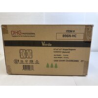 9x6 Molded Fiber Container - 100 Each